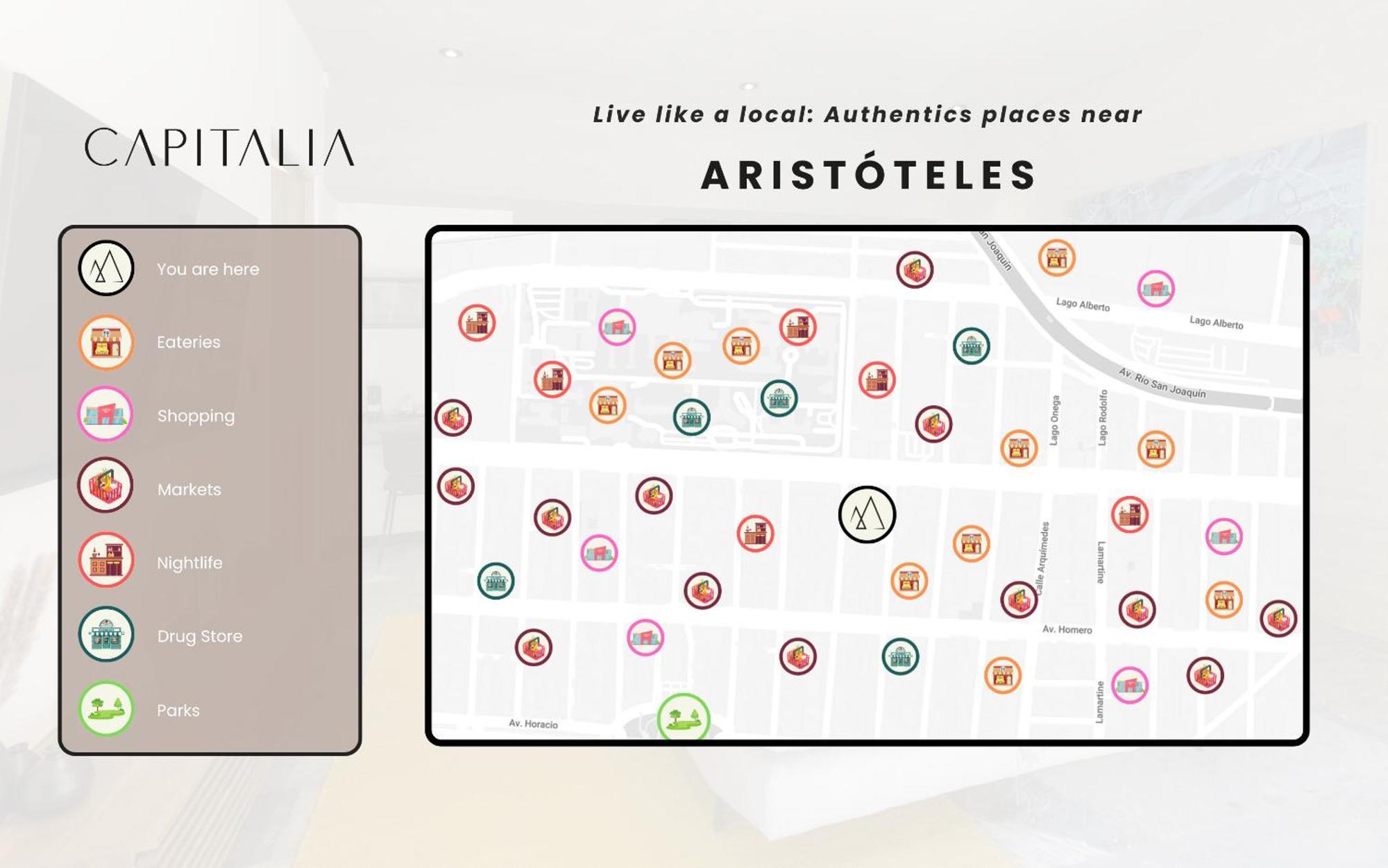 Capitalia - Luxury Apartments - Aristoteles مدينة مكسيكو المظهر الخارجي الصورة